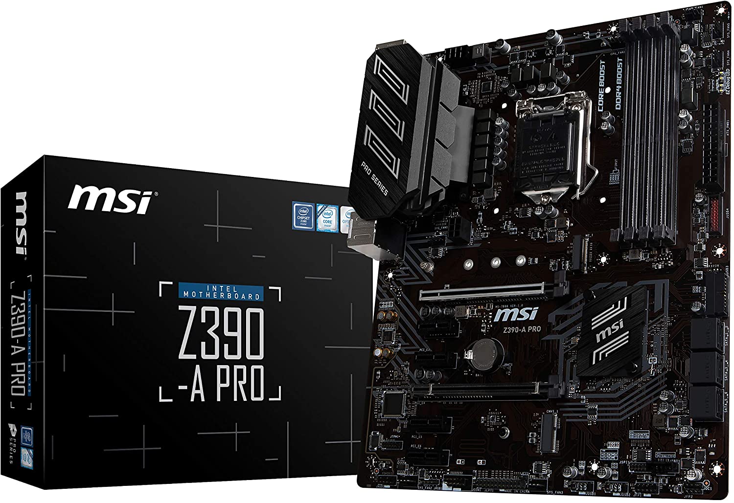 Msi z390 a pro установка m2