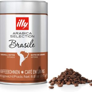ILLY CAFE EN GRAINS ARABICA. Sélection Brésil 250G